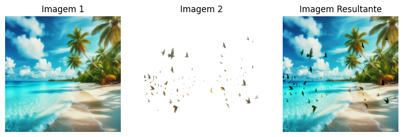 Imagem resultante da adição