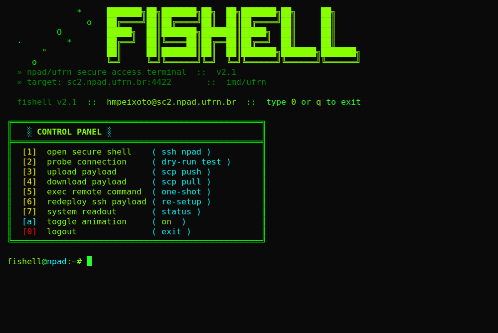 fishell screenshot